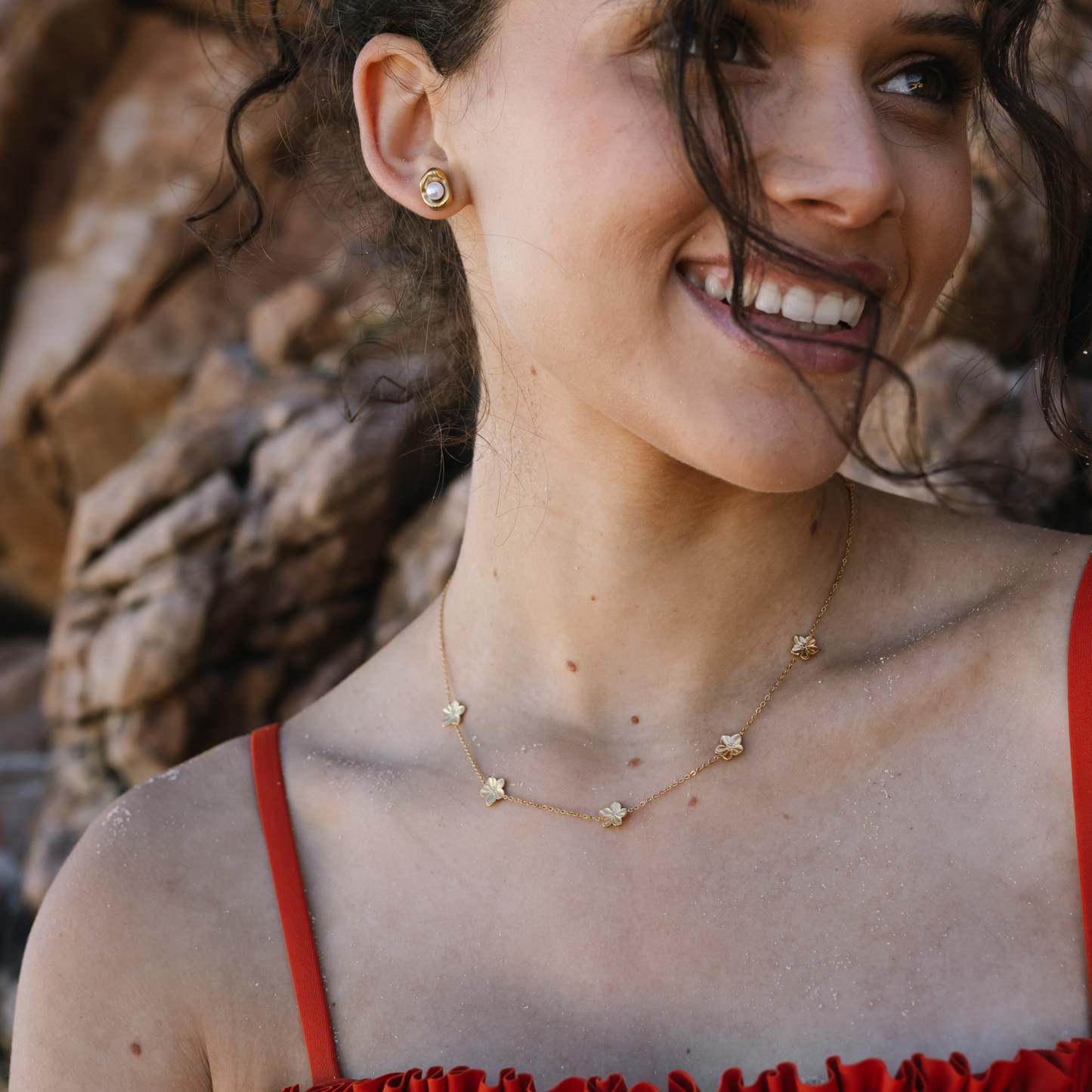 Lilies of the Field Necklace