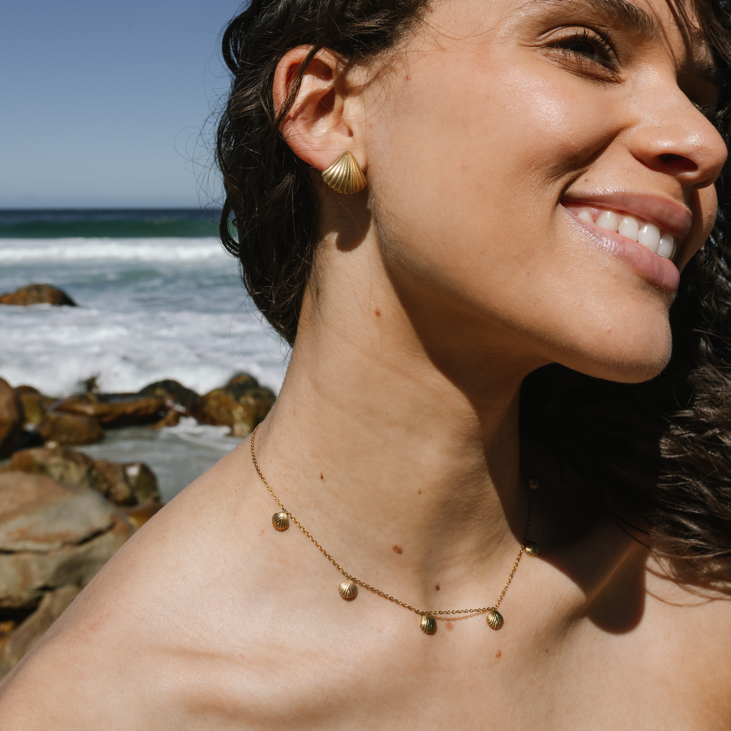 Seashell Charm Necklace