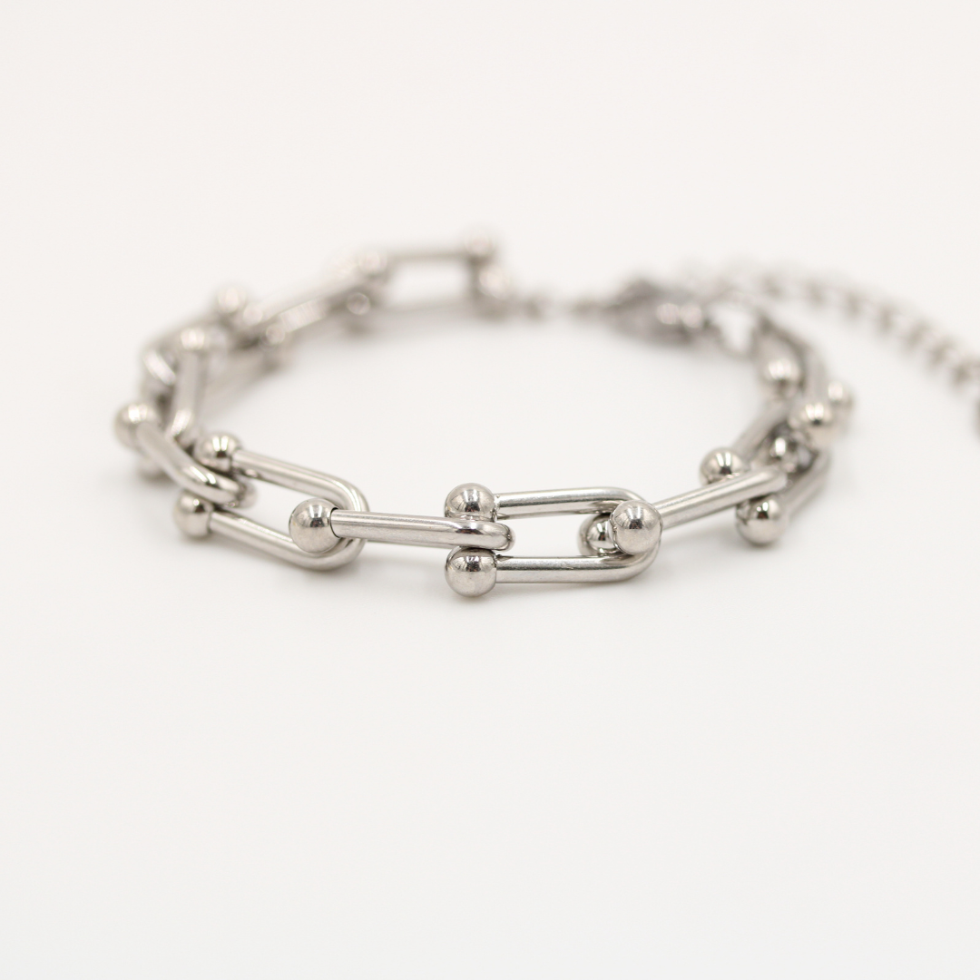 U-Link Bracelet Silver