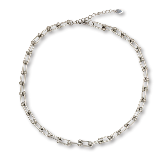 U-Link Necklace Silver