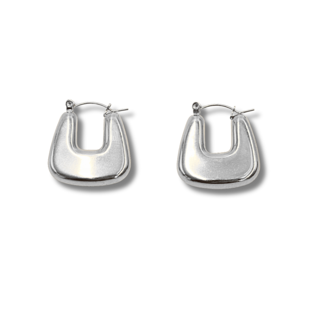 Gemma Earrings Silver