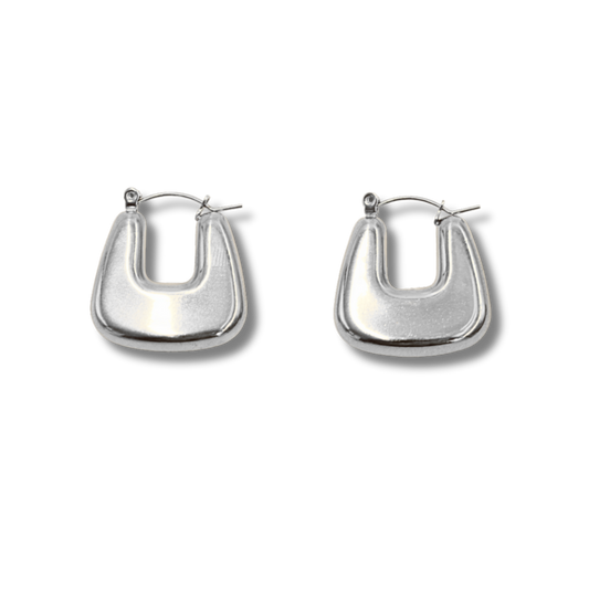 Gemma Earrings Silver