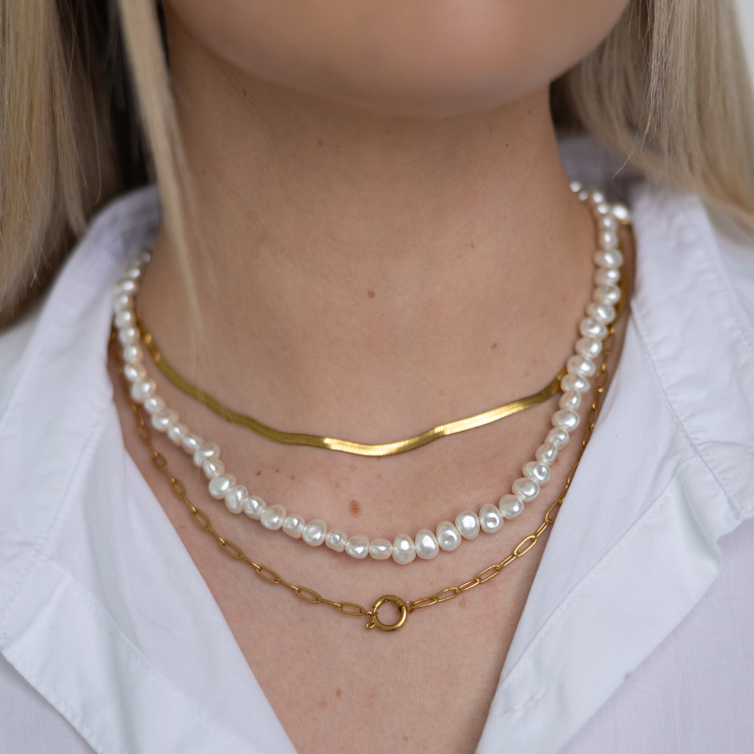 Pearlescent Necklace