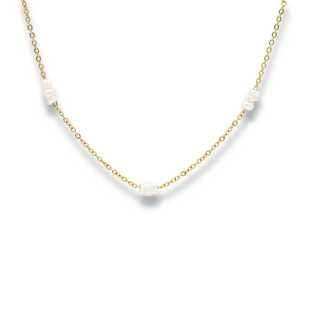Trinity Pearl Necklace