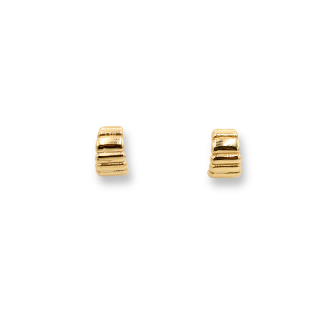 Petite Ripple Hoops