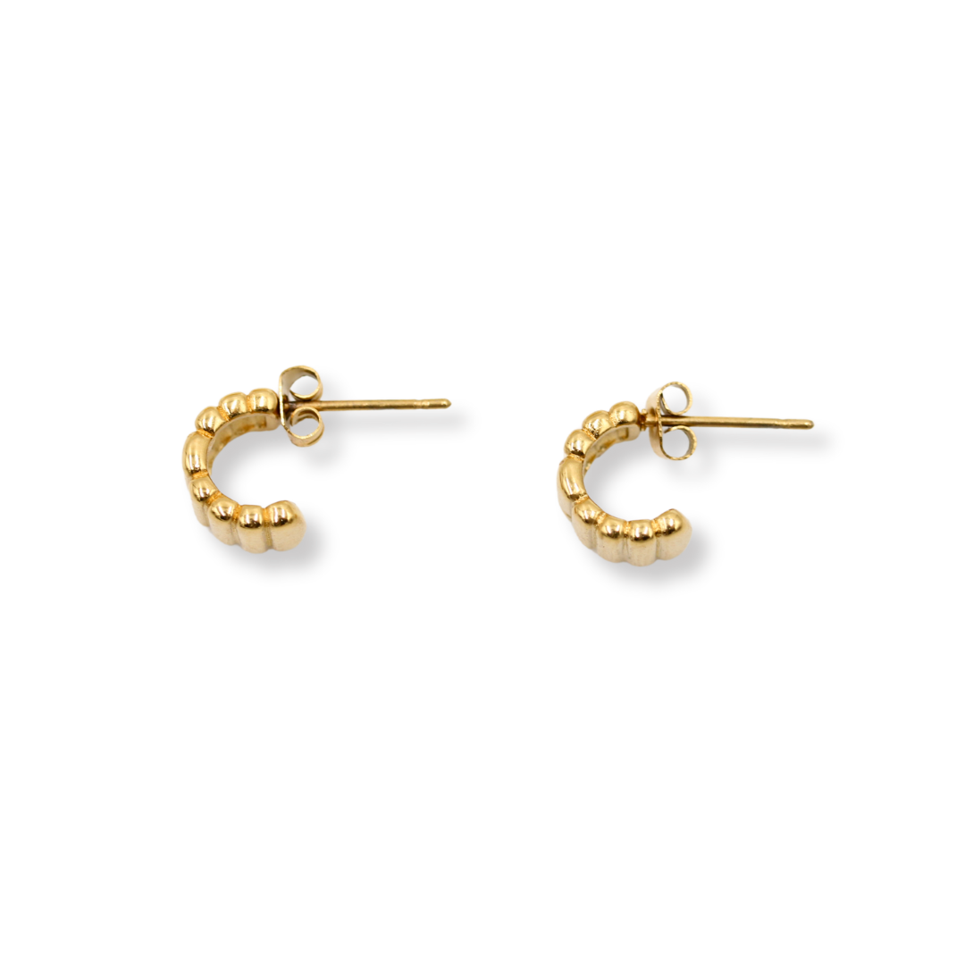 Petite Ripple Hoops