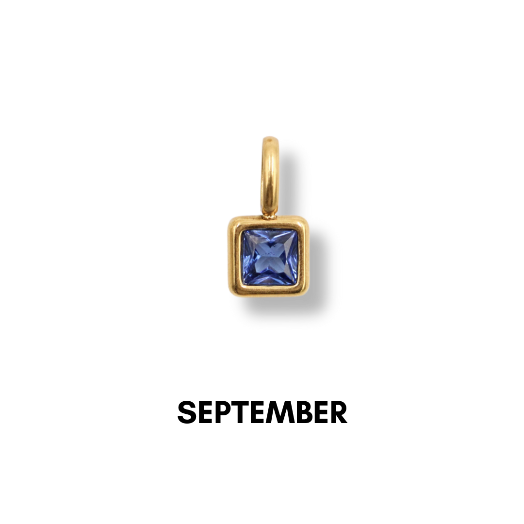 Birthstone Charms Gold