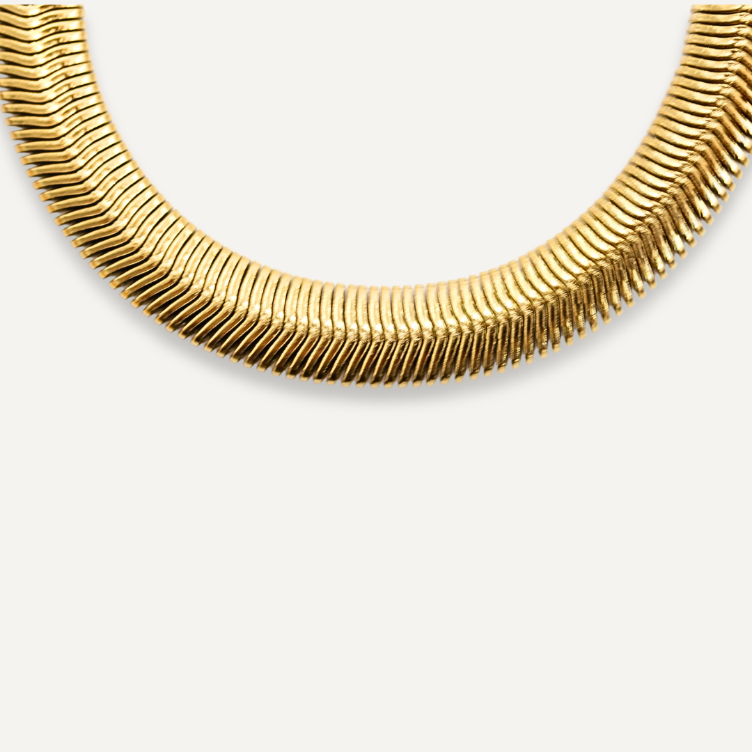 Thick Snake Chain Bracelet