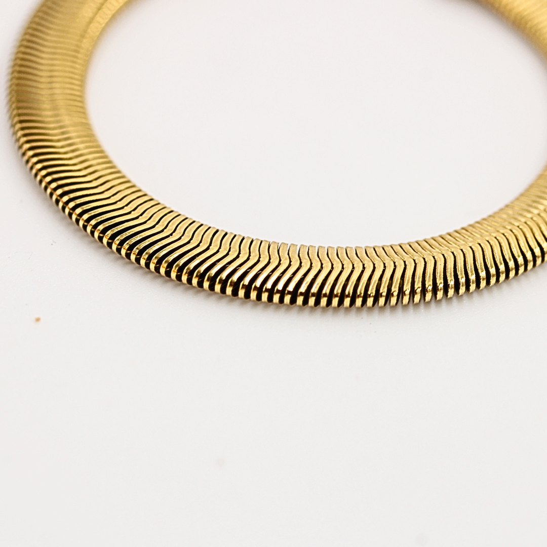 Thick Snake Chain Bracelet