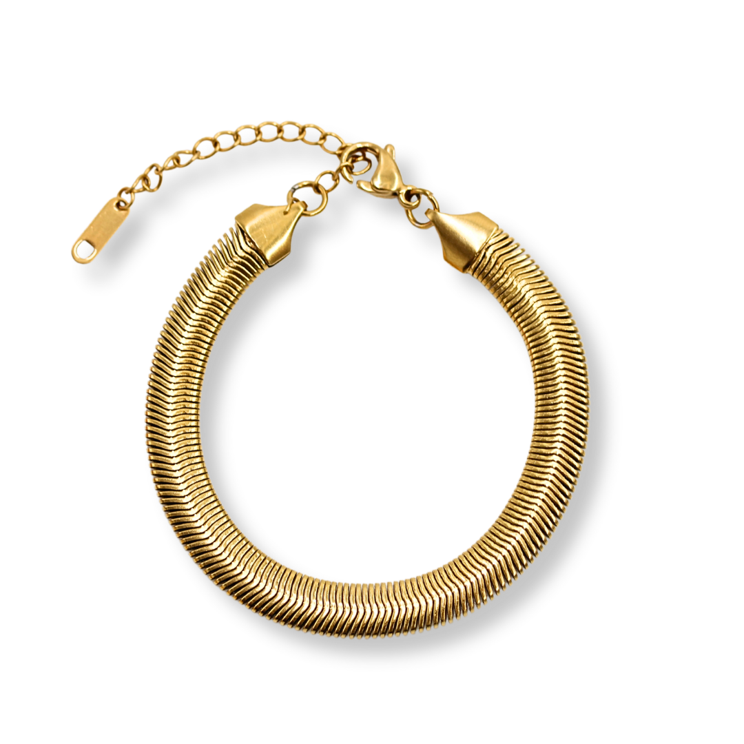 Thick Snake Chain Bracelet