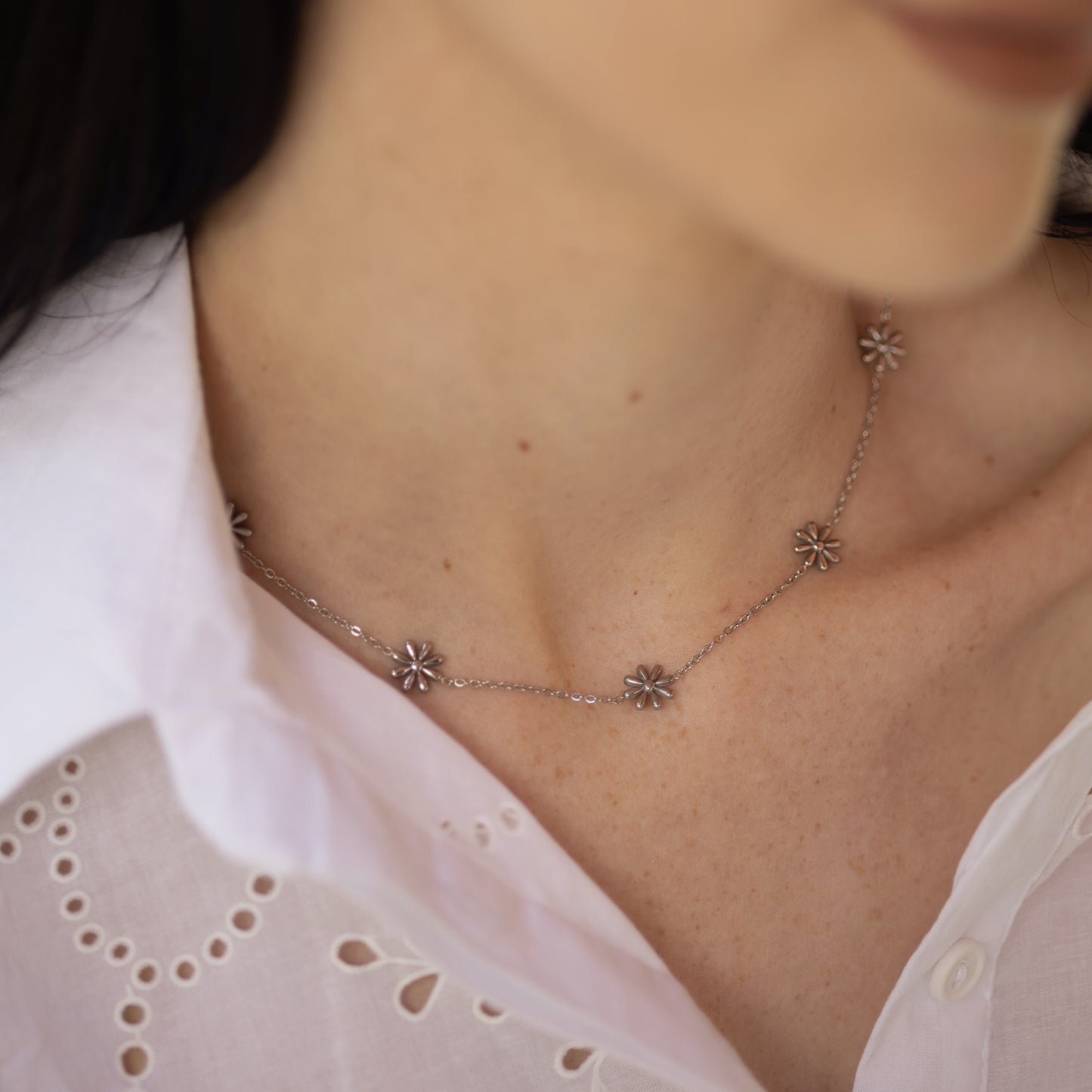 Elsje Necklace Silver