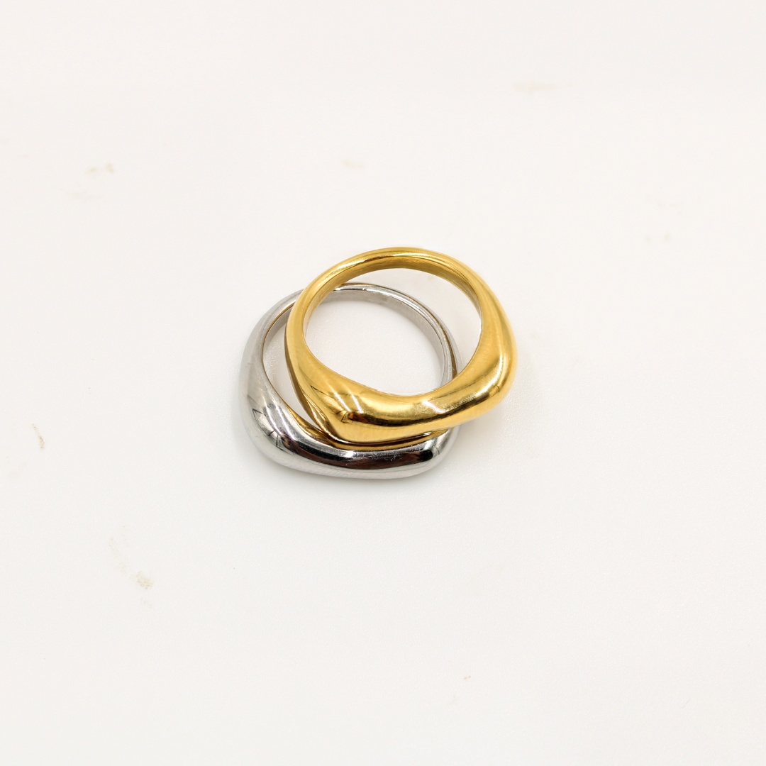 Organic Ring Silver