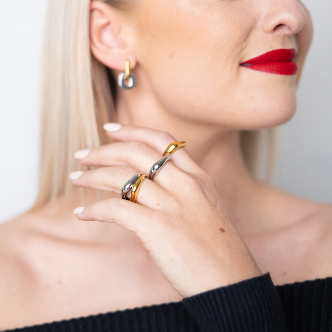 Organic Ring Silver