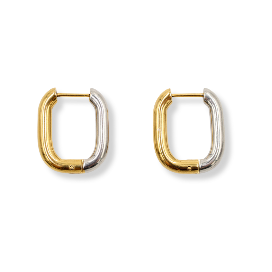Reversible Oval Hoops