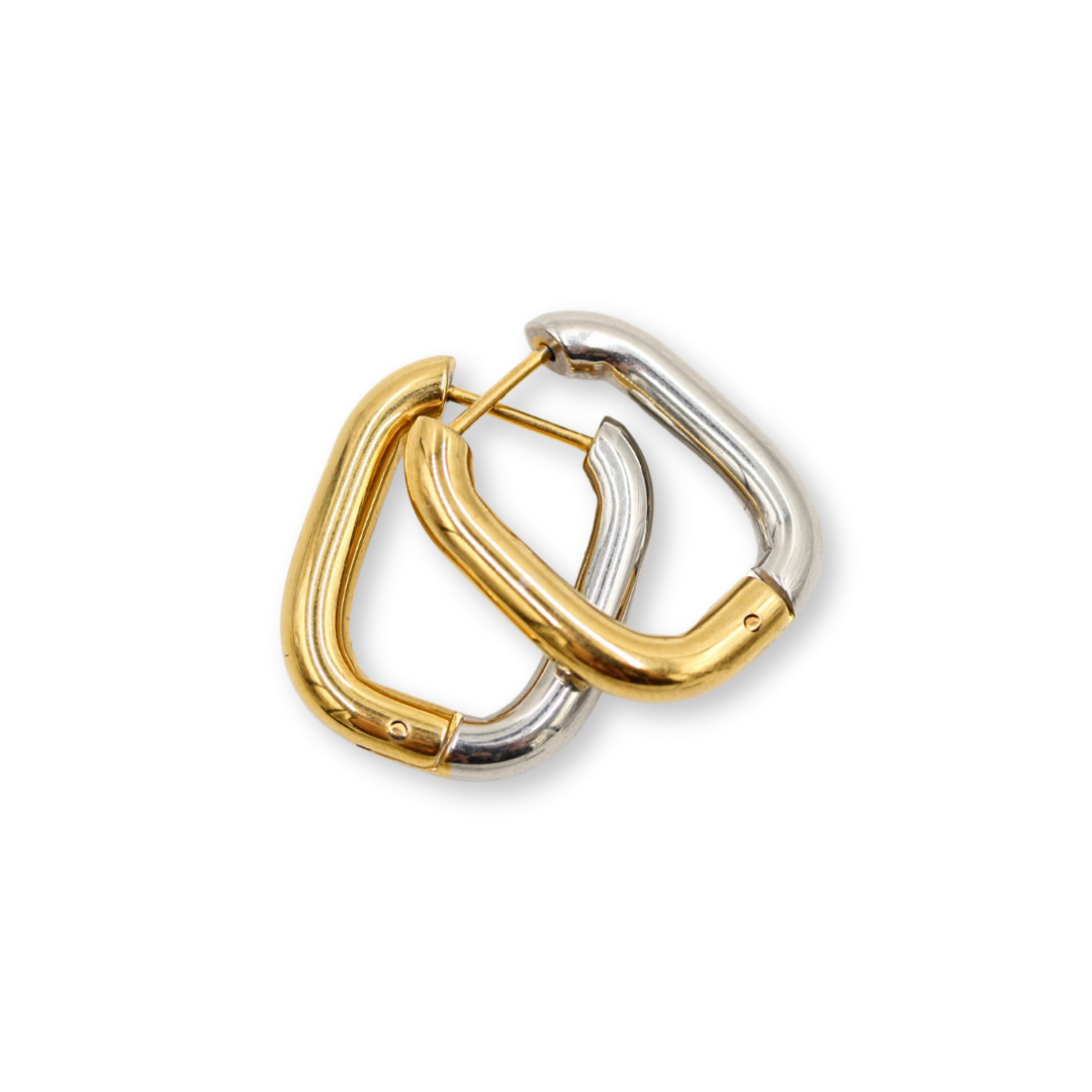 Reversible Oval Hoops
