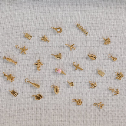Champagne Dangly Charm