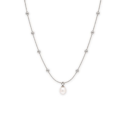 Chrissey Necklace Silver