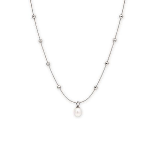 Chrissey Necklace Silver