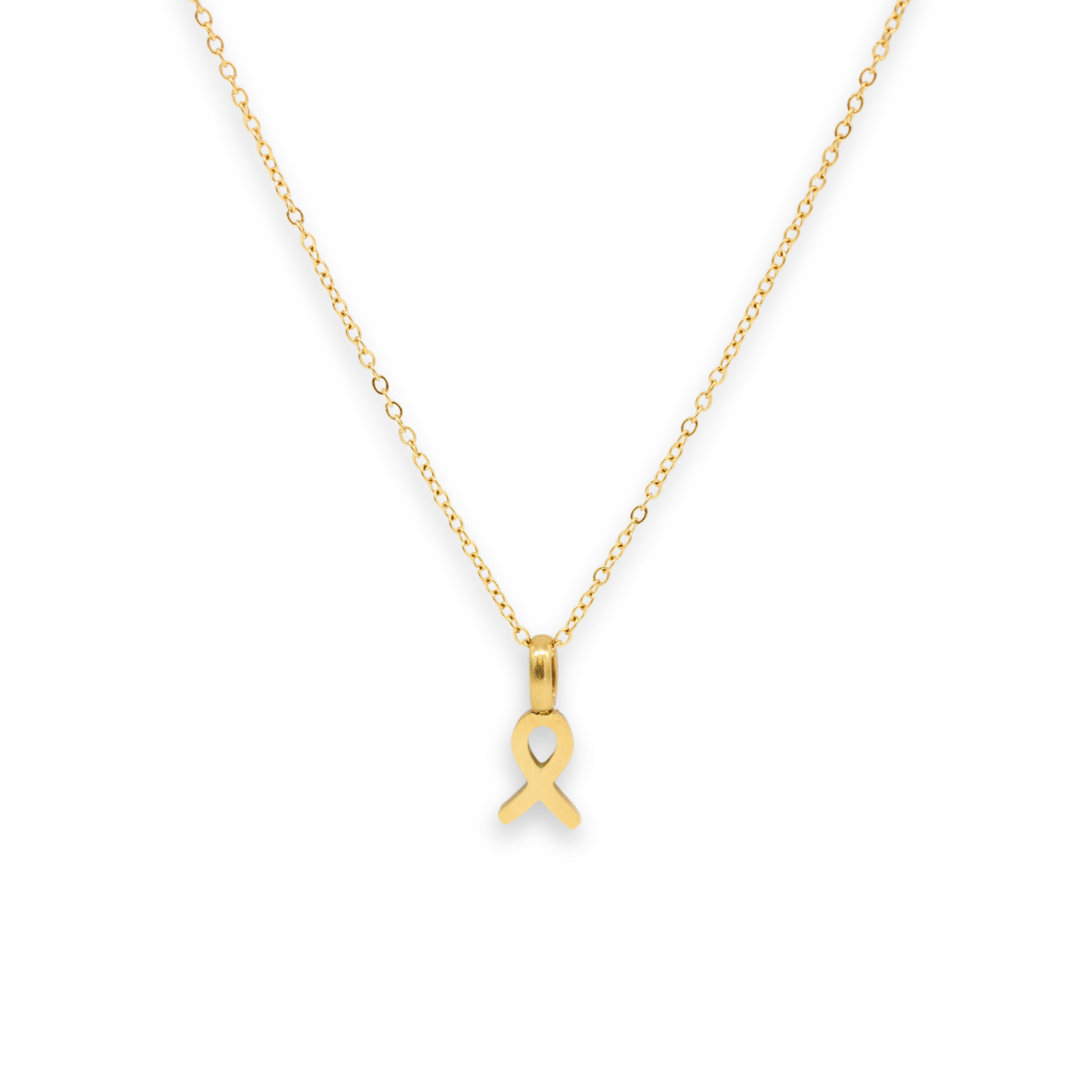 Cancer Awareness Ribbon Necklace