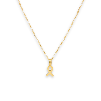 Cancer Awareness Ribbon Necklace