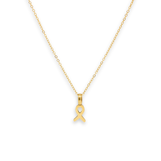 Cancer Awareness Ribbon Necklace