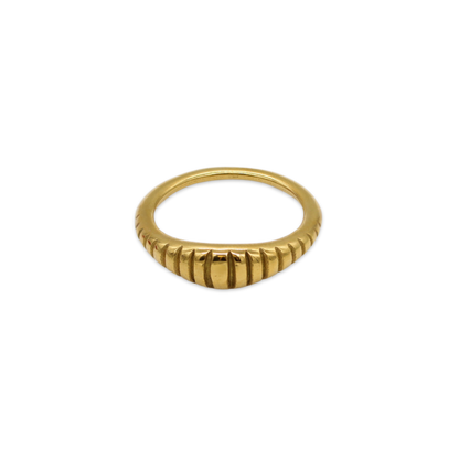Ribbed Dome Ring
