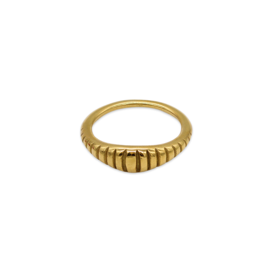 Ribbed Dome Ring
