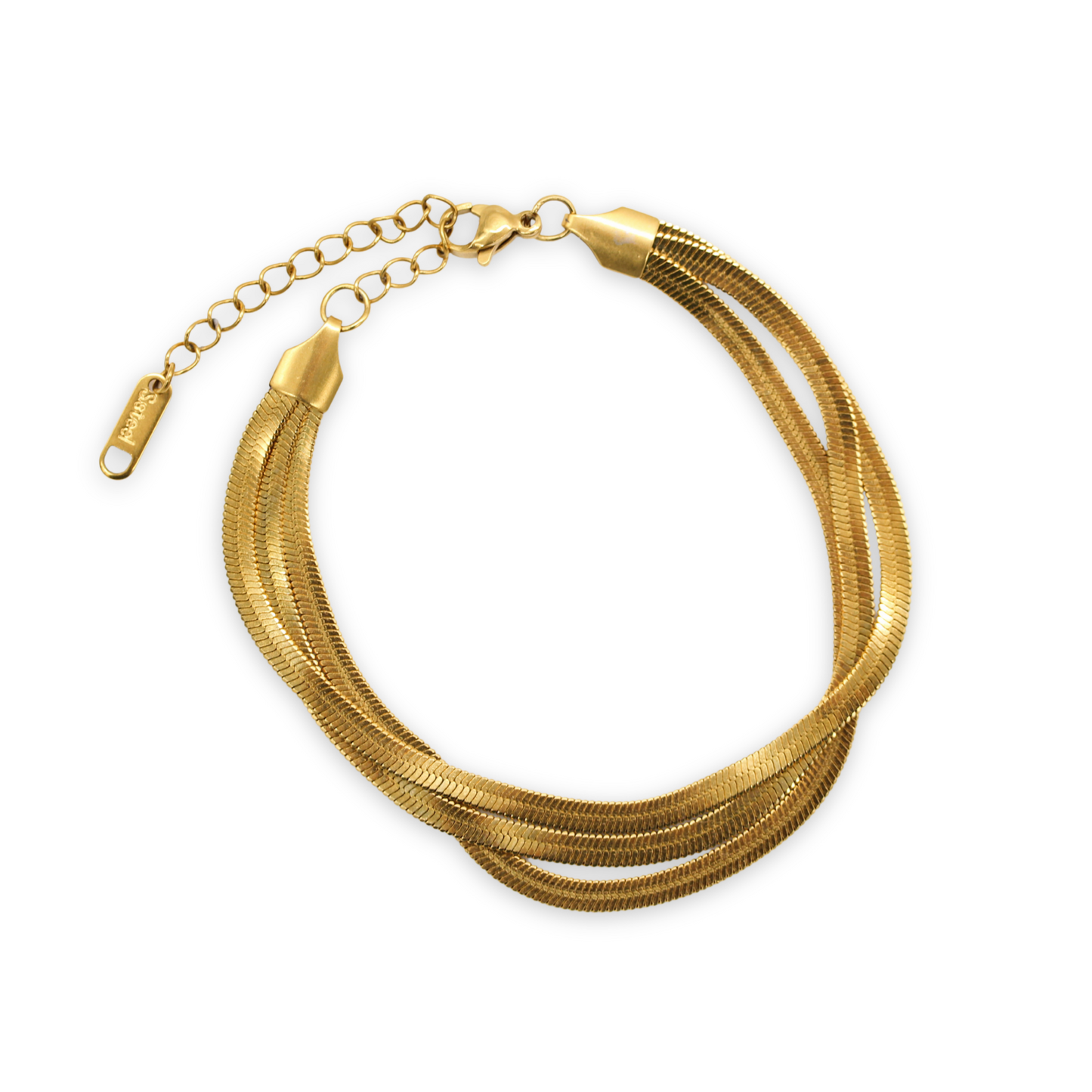 Triple Snake Bracelet
