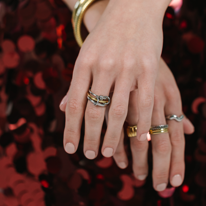 Mixed Metal Ring