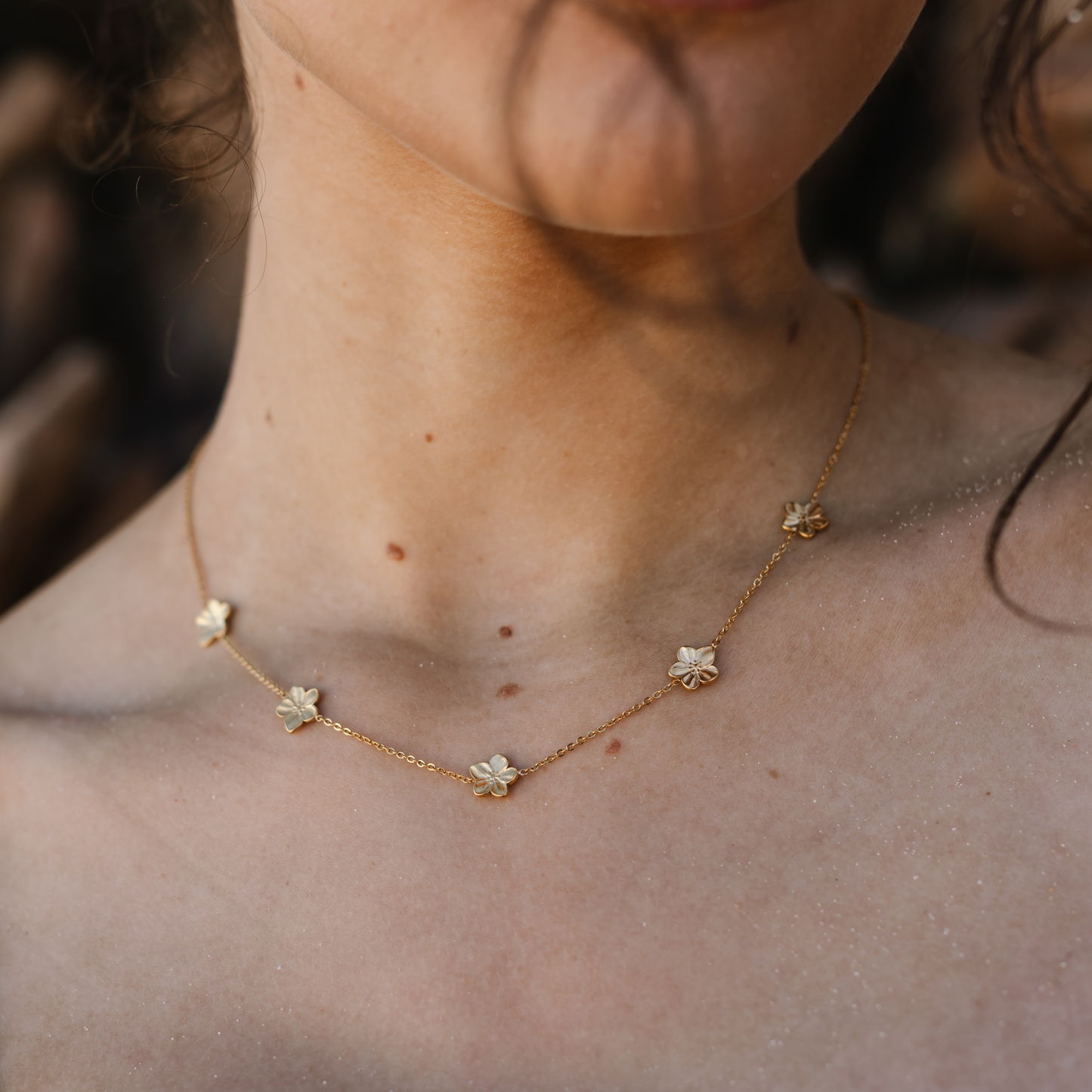 Lilies of the Field Necklace