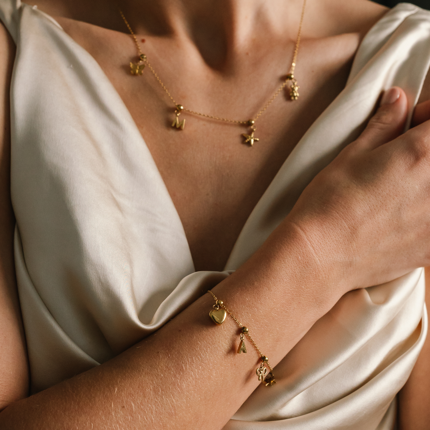 Slide-On Charm Bracelet