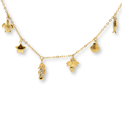 Marine Charm Necklace