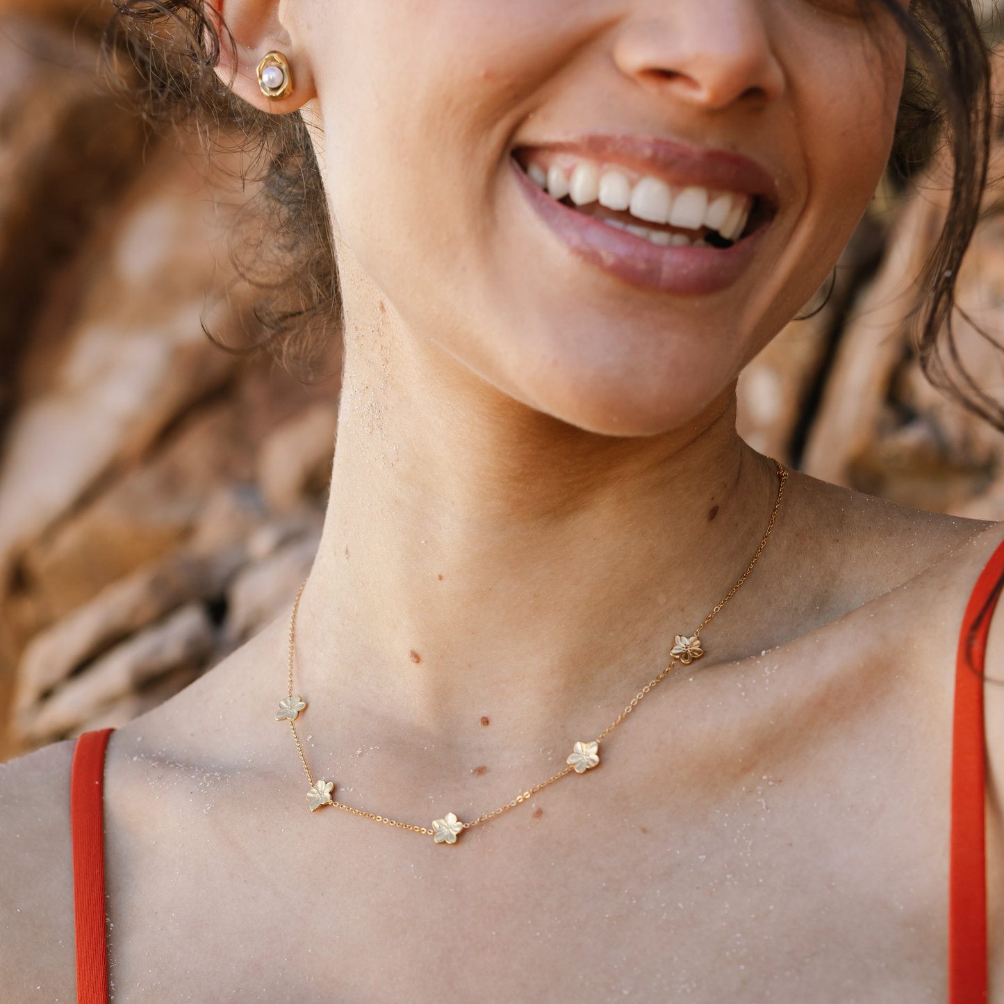 Lilies of the Field Necklace
