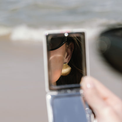 Large Seashell Studs