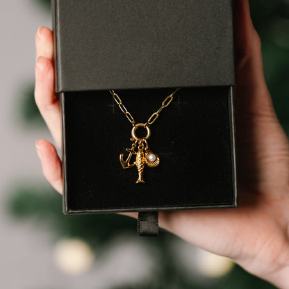 Champagne Dangly Charm