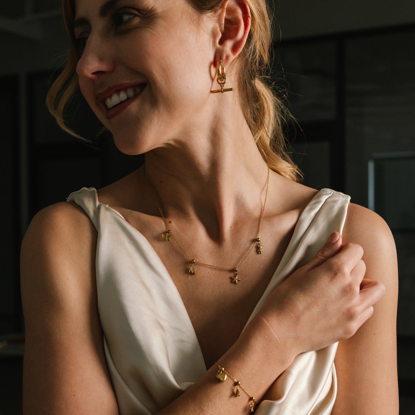 Slide-On Charm Necklace