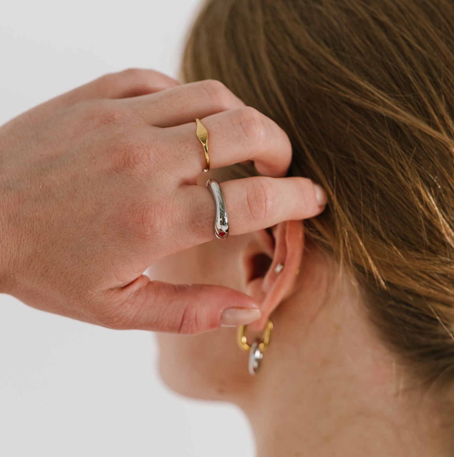 Organic Ring Silver