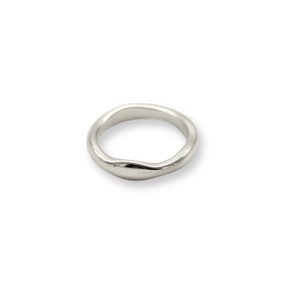 Tidal Ring Silver