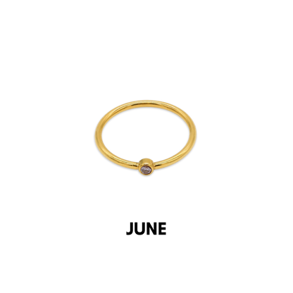 Birthstone Ring
