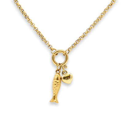 Petite Heart Dangly Charm