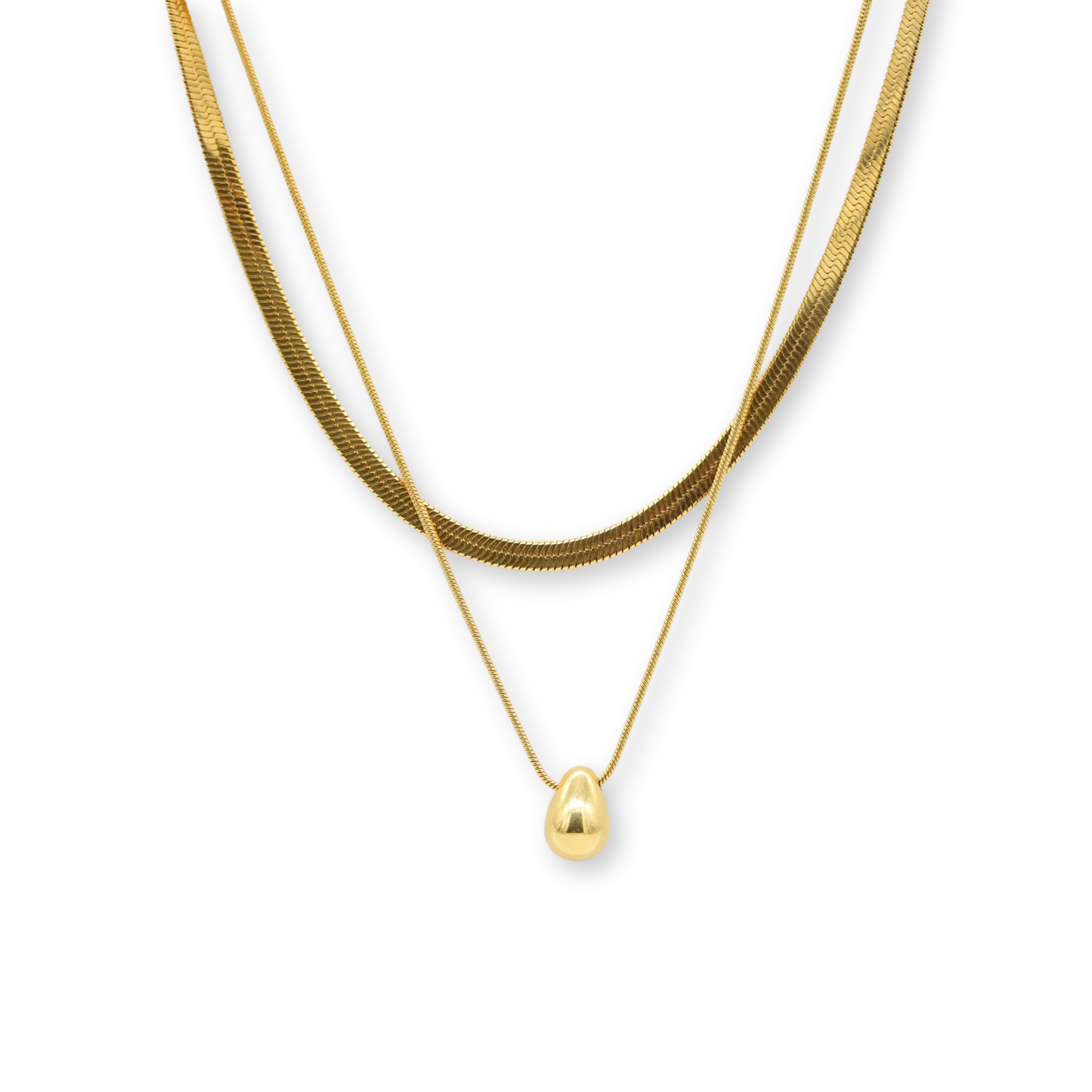 Layered Pendant Necklace