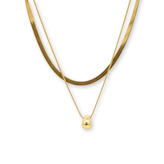 Layered Pendant Necklace