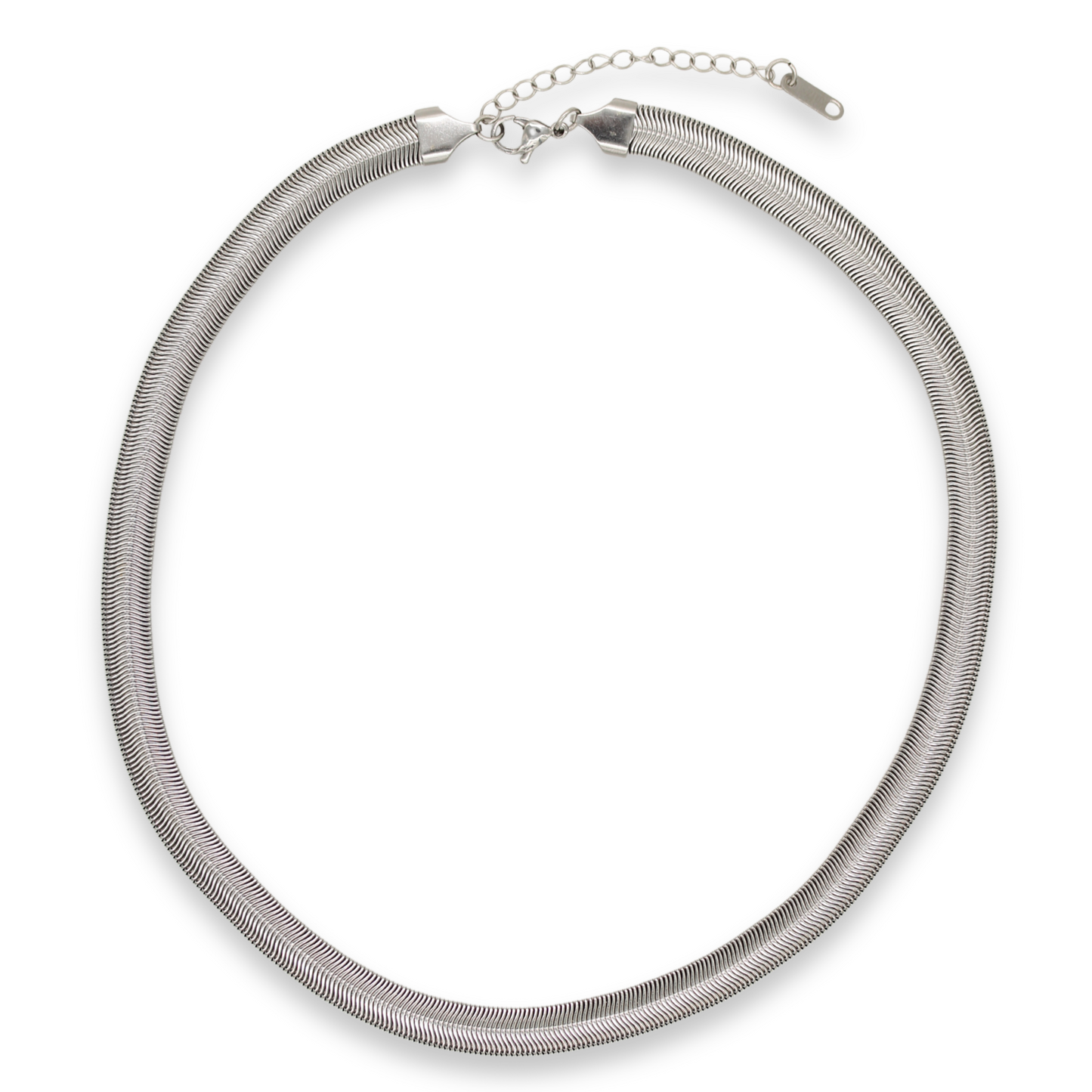 Thick Snake Chain Silver