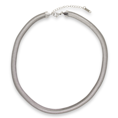 Thick Snake Chain Silver