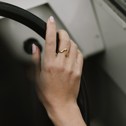 Pre-order: Aqua Ring Gold