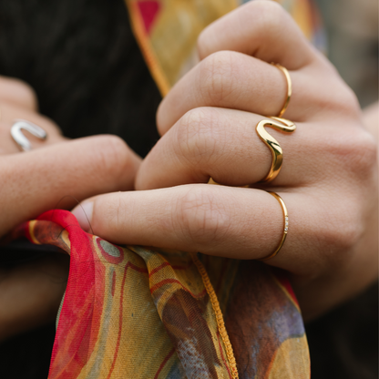 Pre-order: Aqua Ring Gold