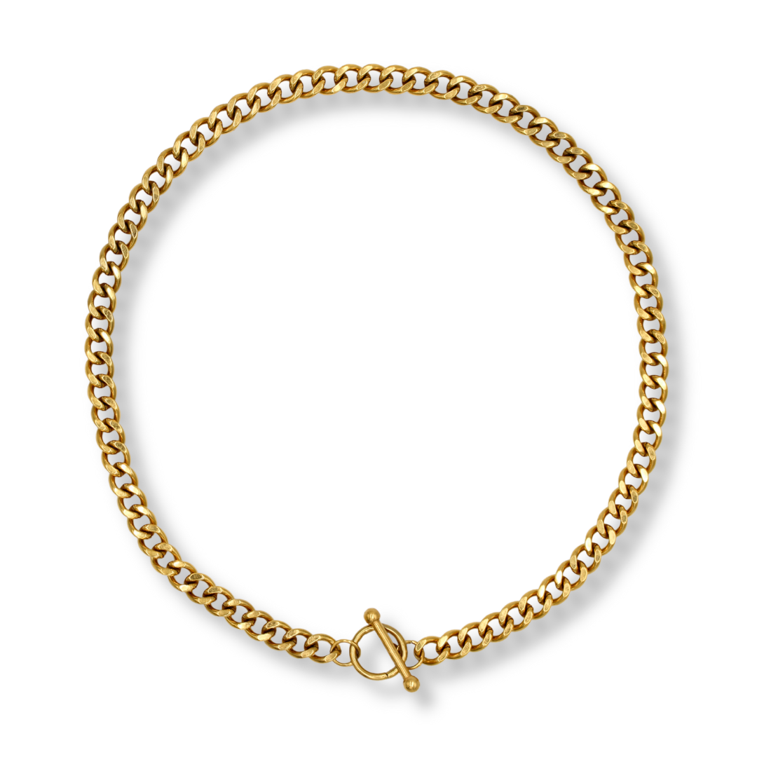 Bulky Clasp Necklace
