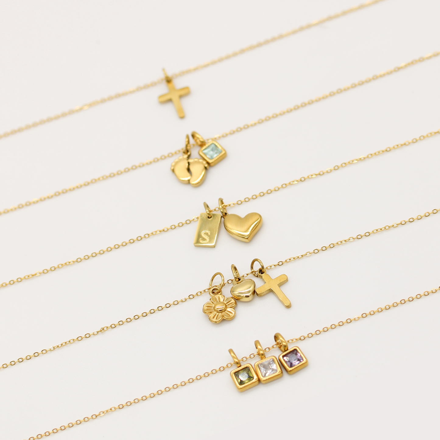 Champagne Dangly Charm