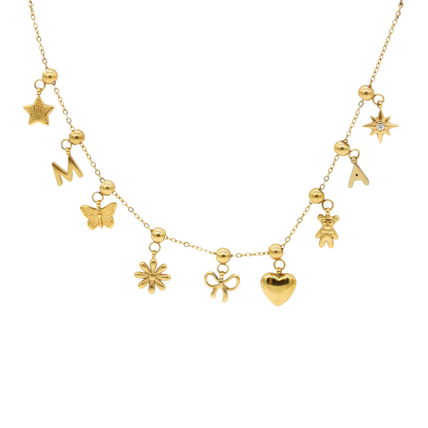 Slide-On Charm Necklace