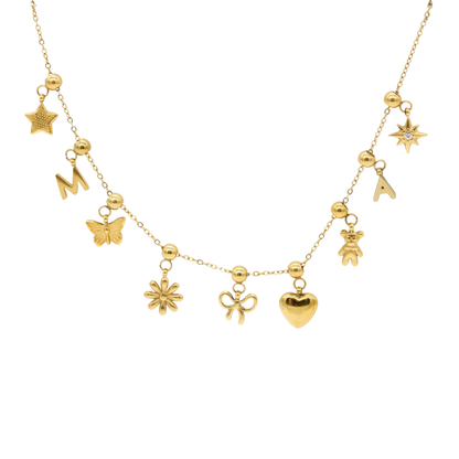 Slide-On Charm Necklace